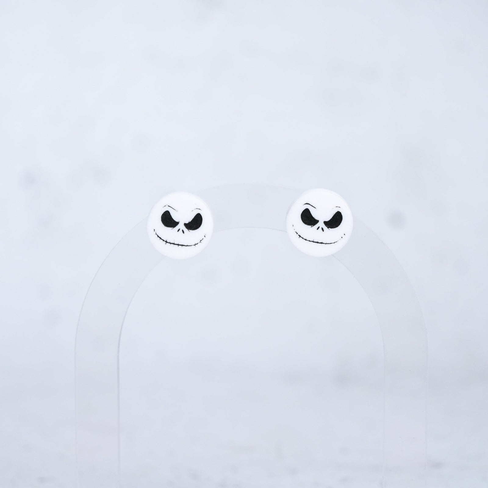 Scream Shaped Earring Stud