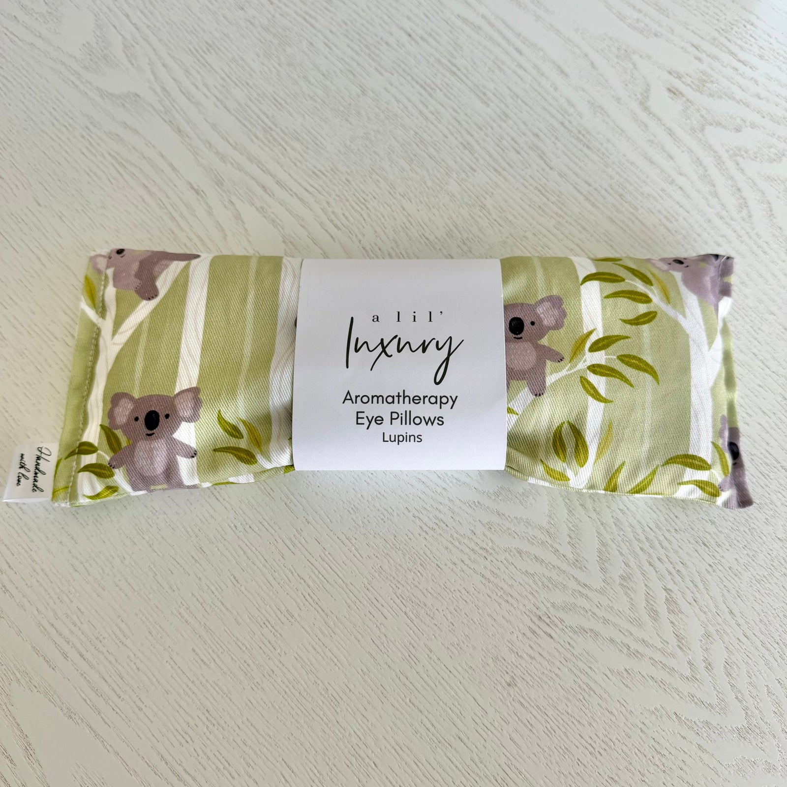 Lupin Eye Pillow with Koalas
