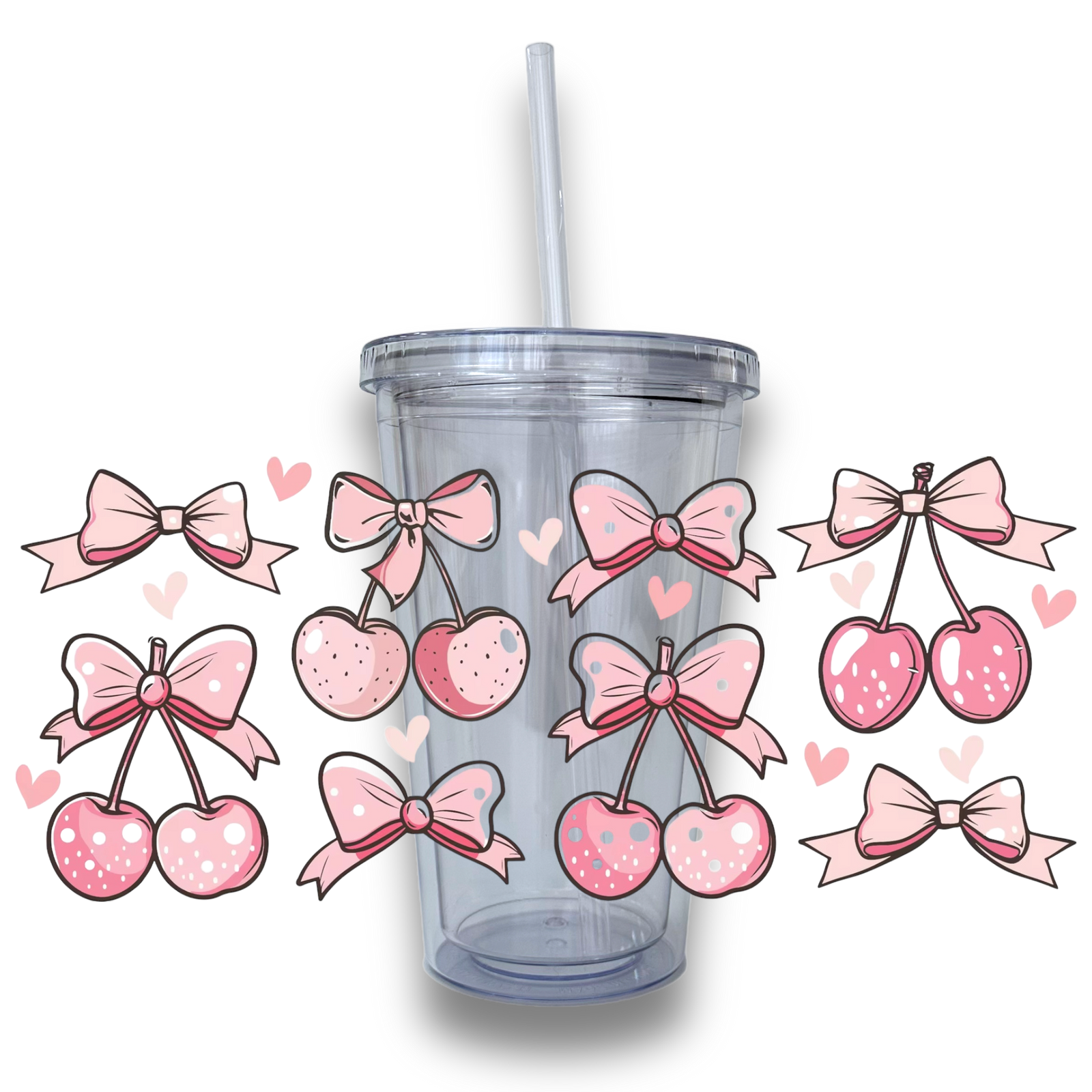 Pink Bow Cup - A Lil Luxury