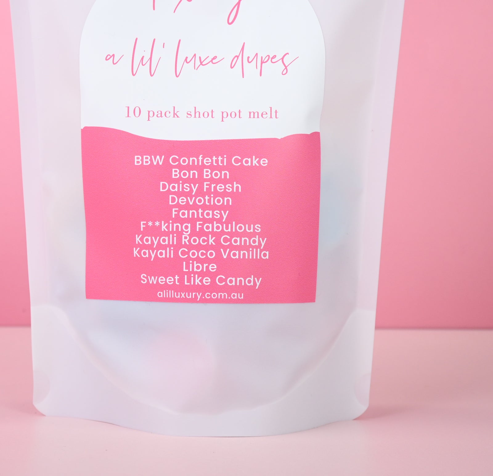 A Lil' Luxe Dupes Melt Pack