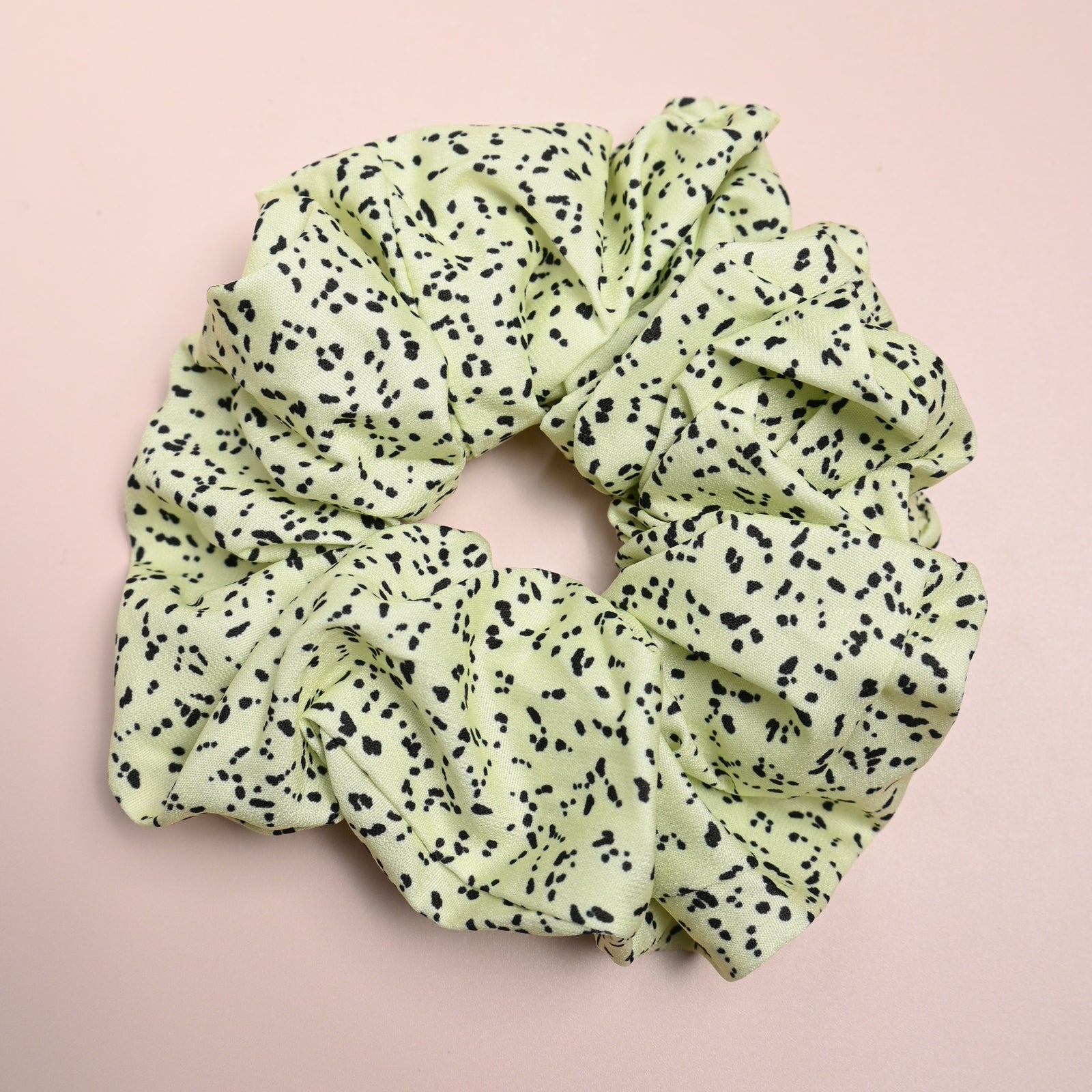 Cream Speckle Thick Hair Scrunchie - A Lil Luxury