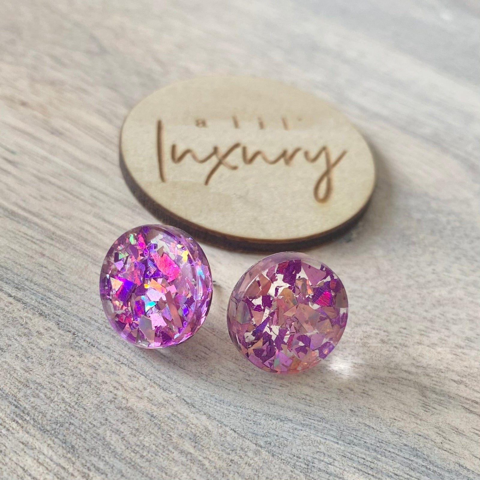 Round Studs A Lil' Luxury