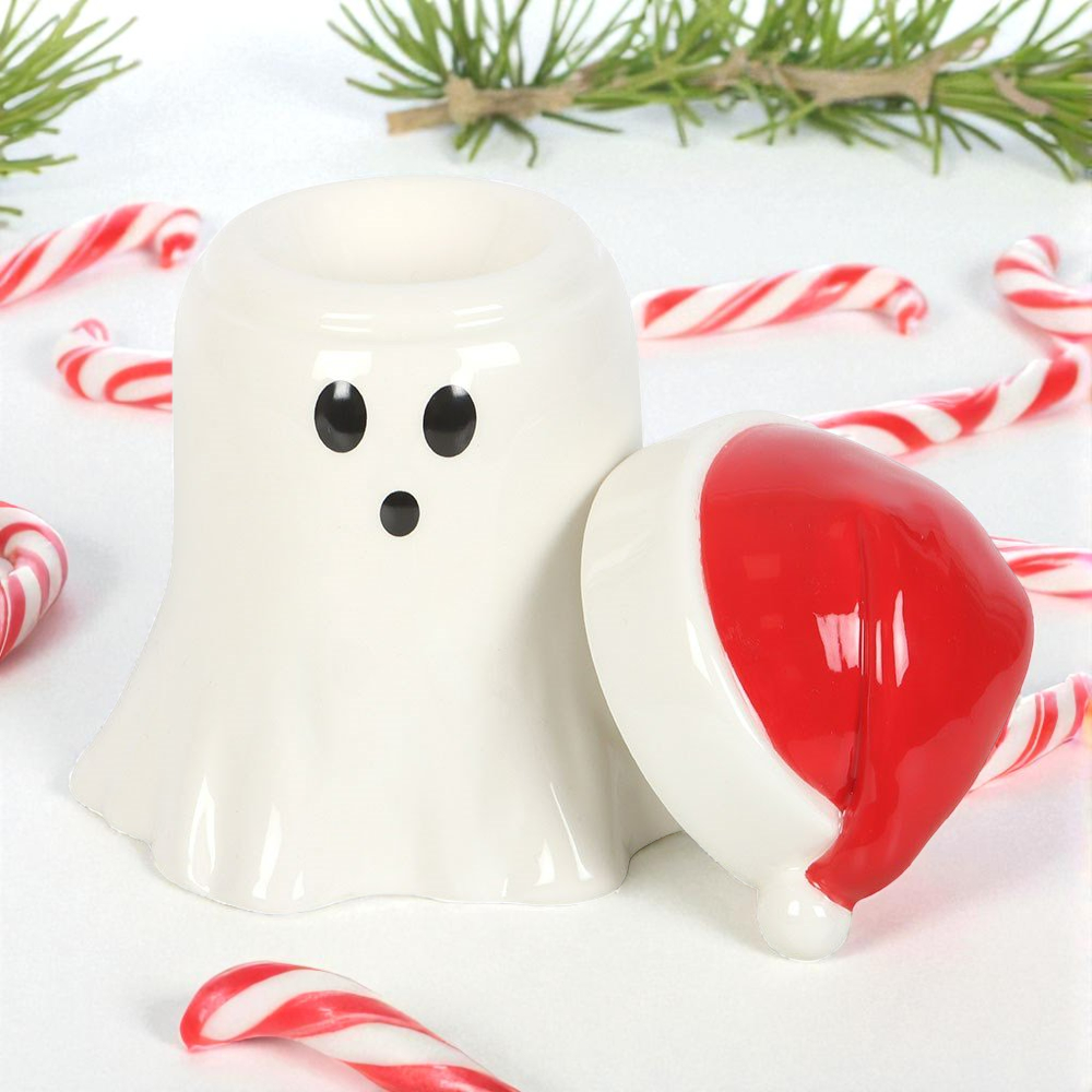 Ghost Santa Hat Tealight Melt Warmer