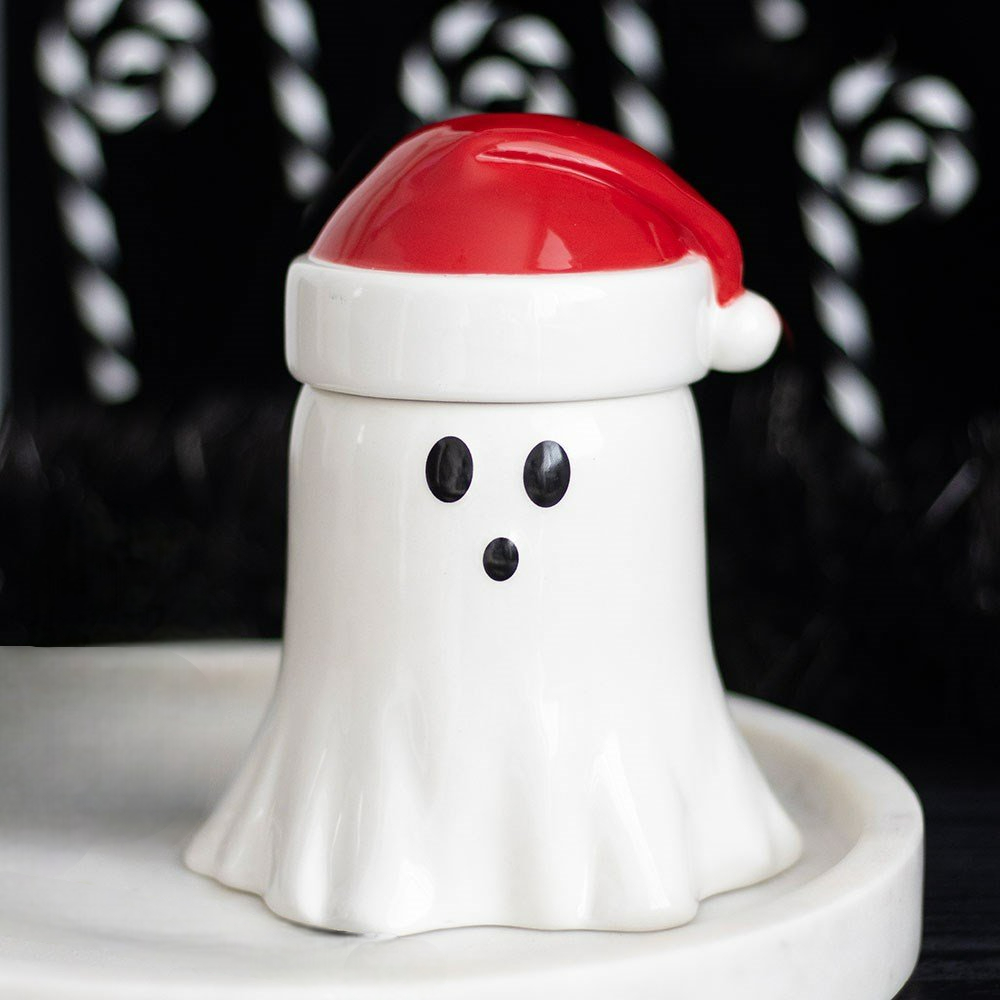 Ghost Santa Hat Tealight Melt Warmer