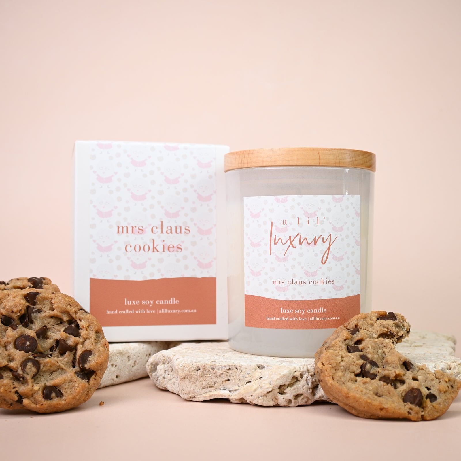 Luxury Soy Jar Candle in Gift Box | Christmas Edition