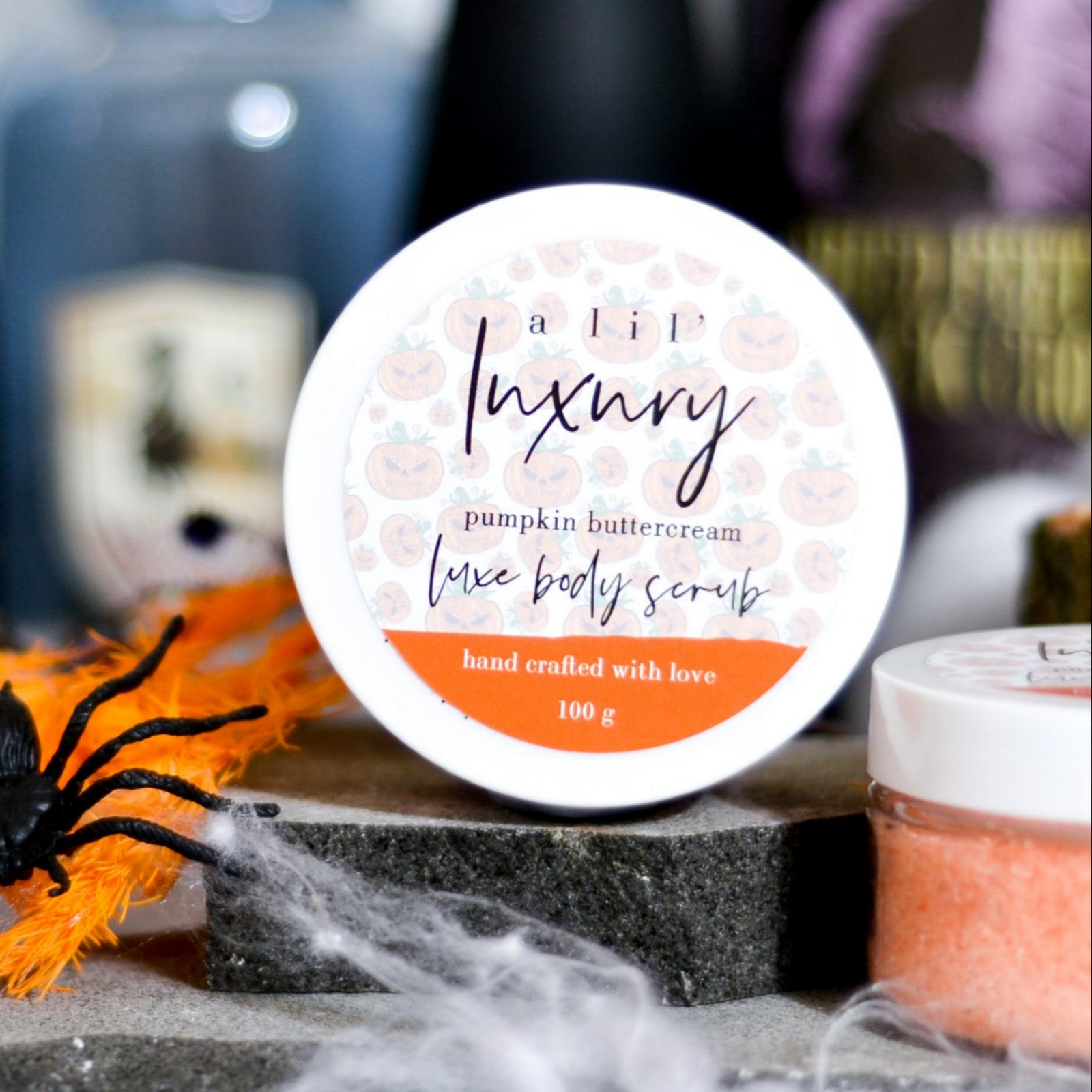 pumpkin buttercream body scrub