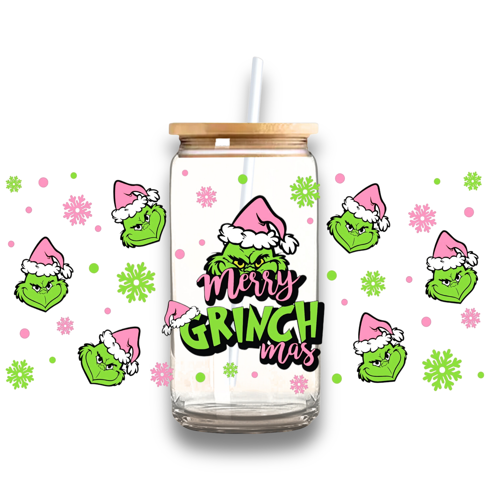 Merry Grinchmas Plastic or Glass Tumbler