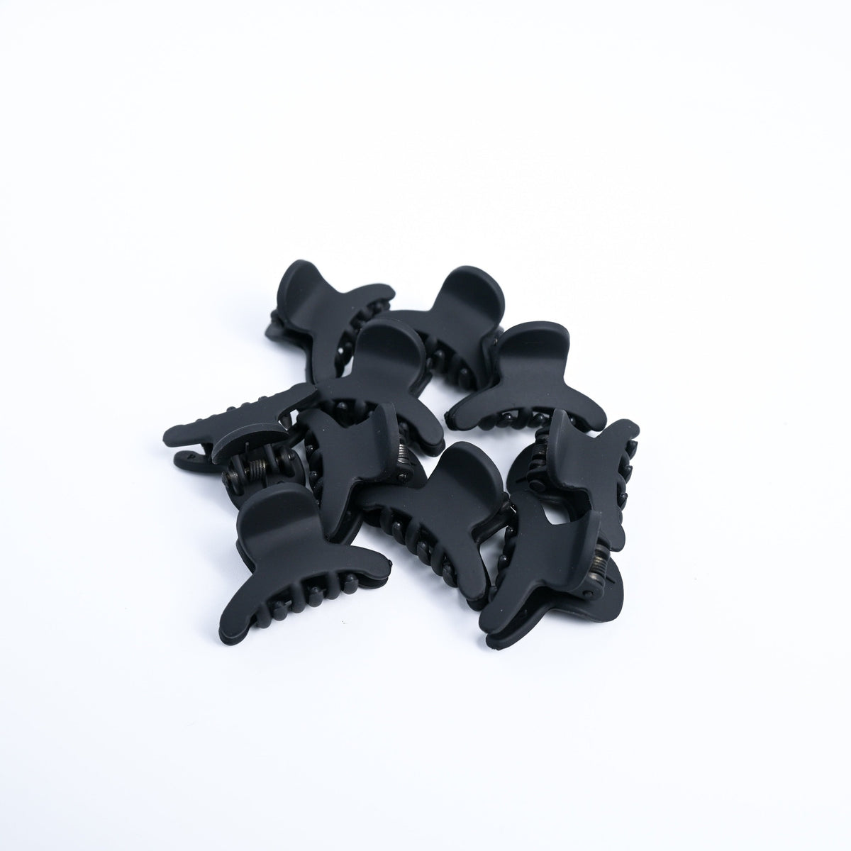 Black Petite Hair Claw Clips