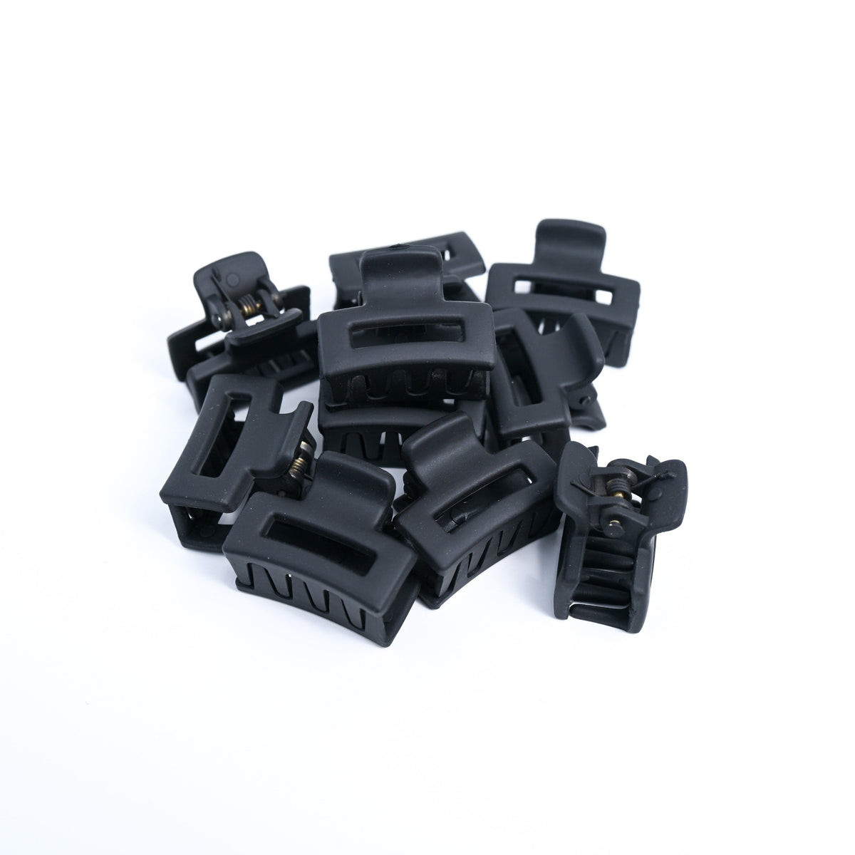 Black Petite Hair Claw Clips