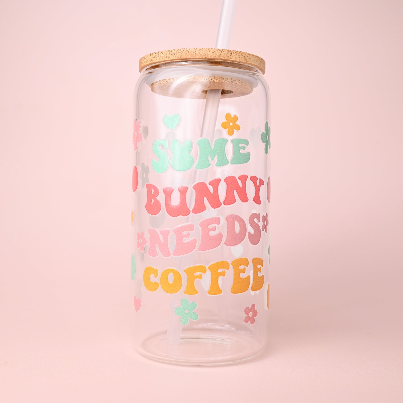 Some Bunny Needs Coffee Plastic or Glass Tumbler