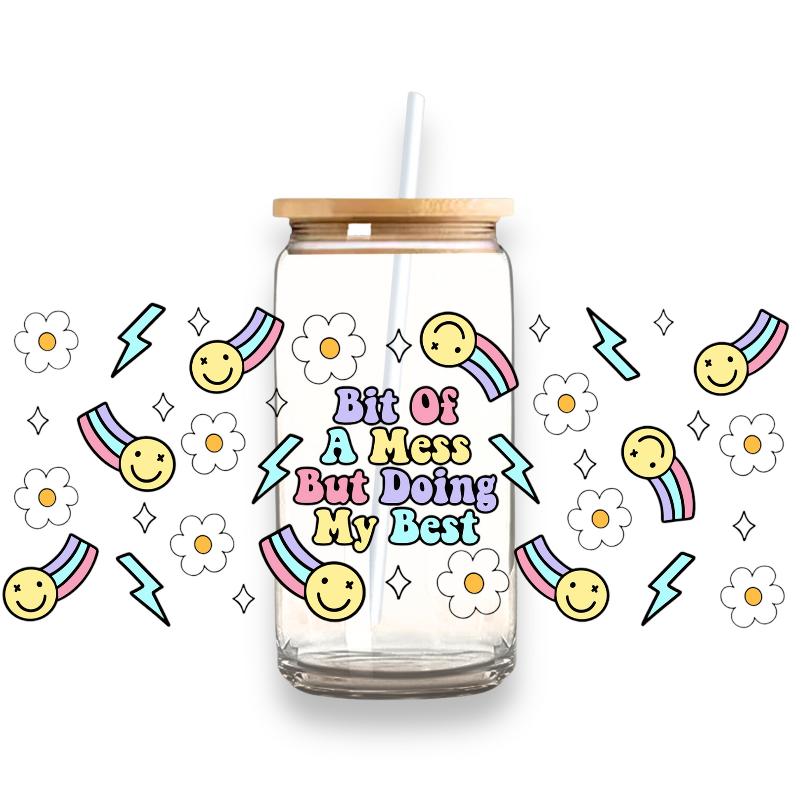 Bit of A Mess But Doing My Best Plastic or Glass Tumbler