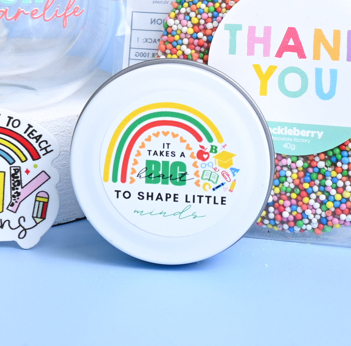 Mini Tin Candle - Teacher Edition