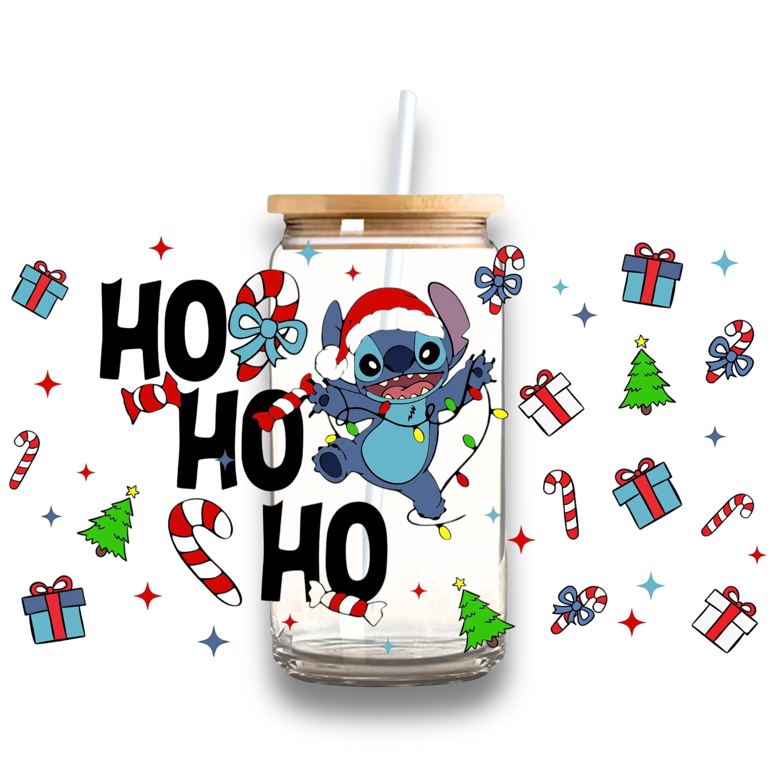 Ho Ho Ho Plastic or Glass Tumbler