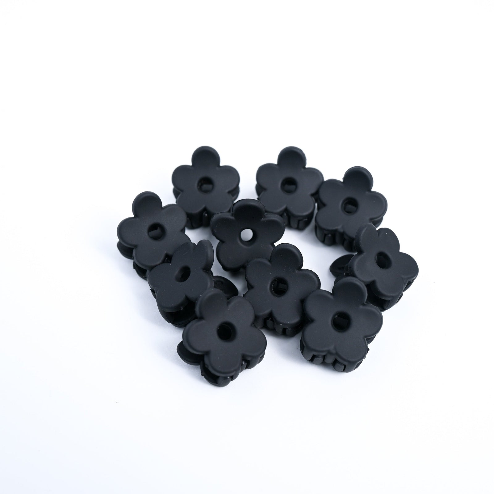 Black Petite Hair Claw Clips
