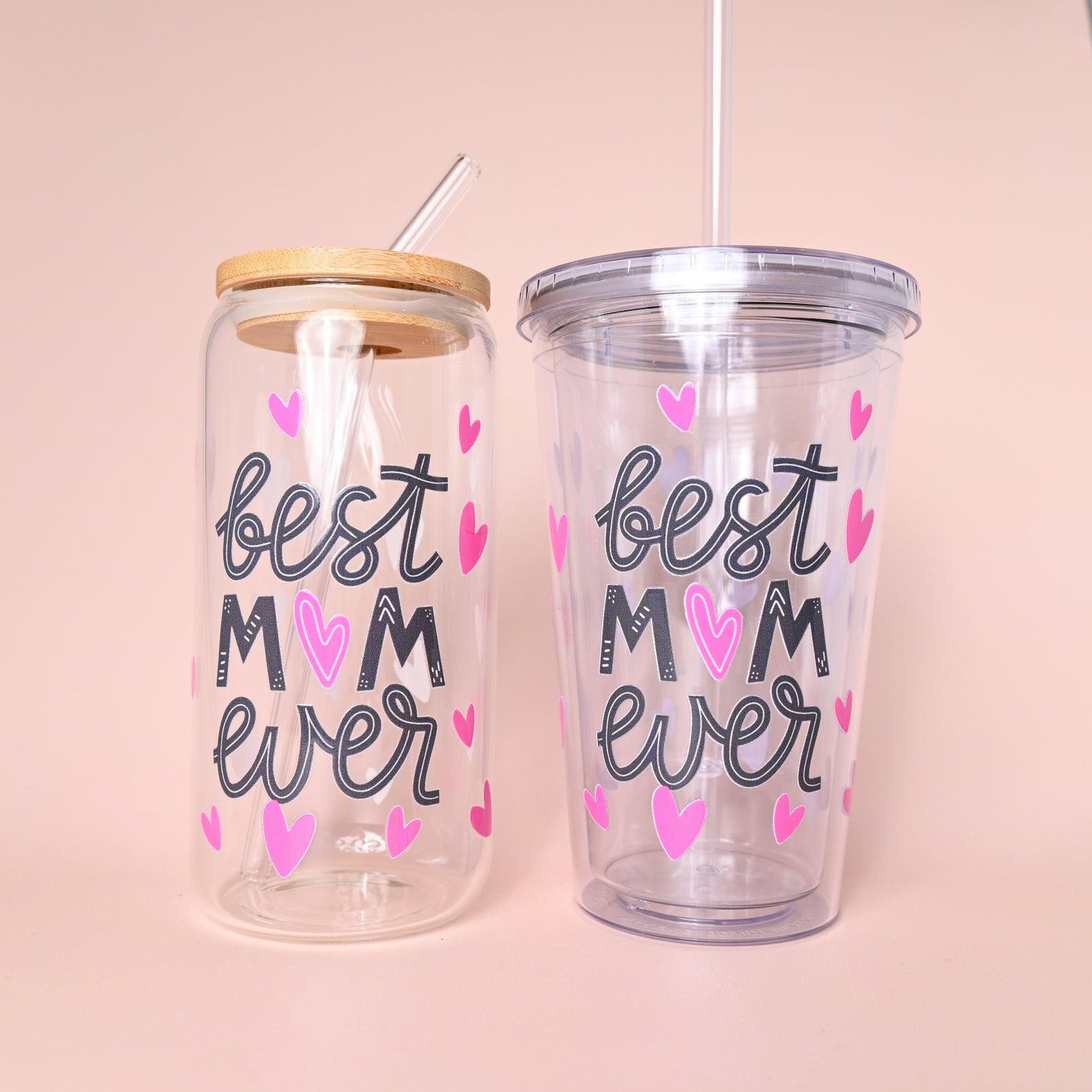 Best Mum Ever Plastic or Glass Tumbler
