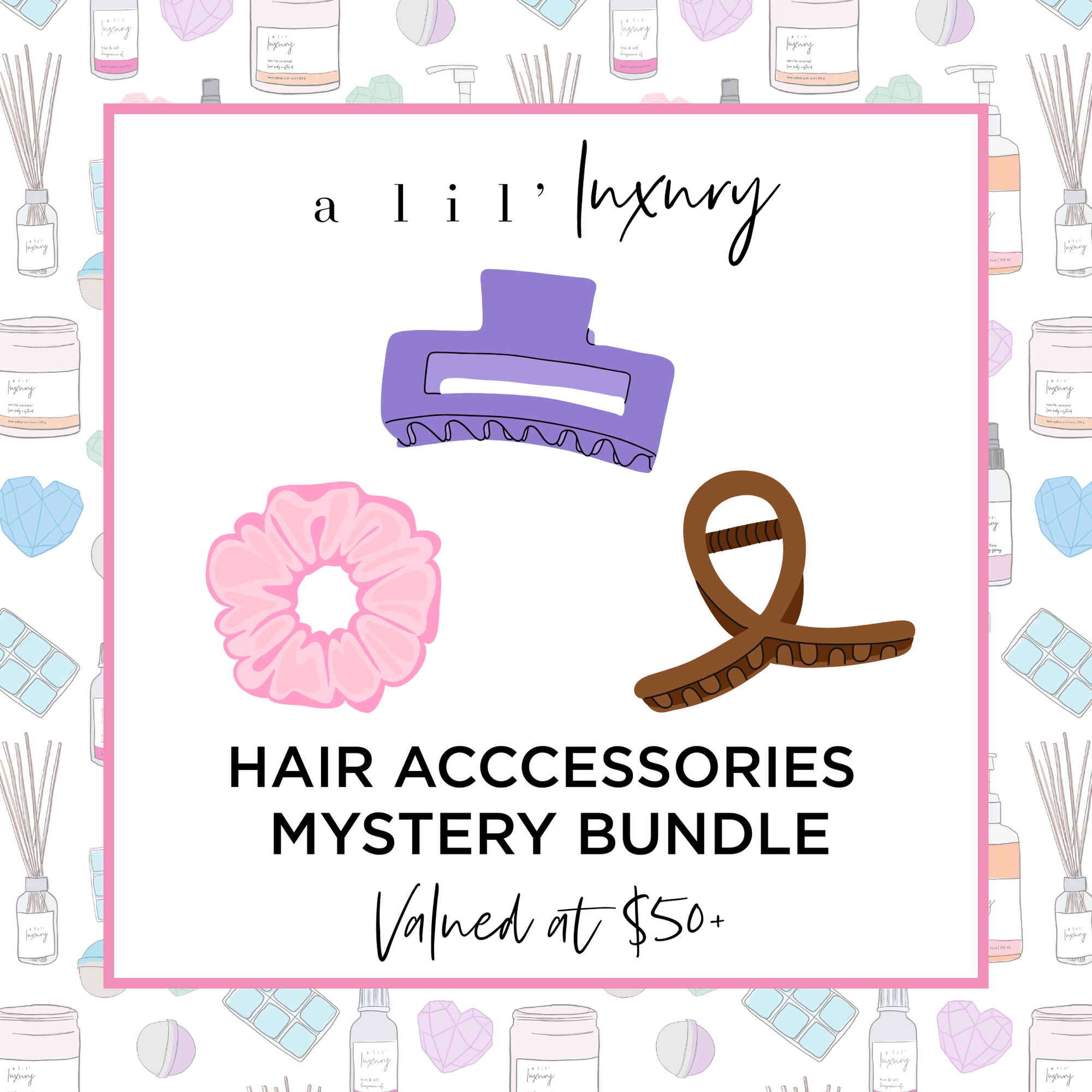 Hair Accessories Bundle Pack