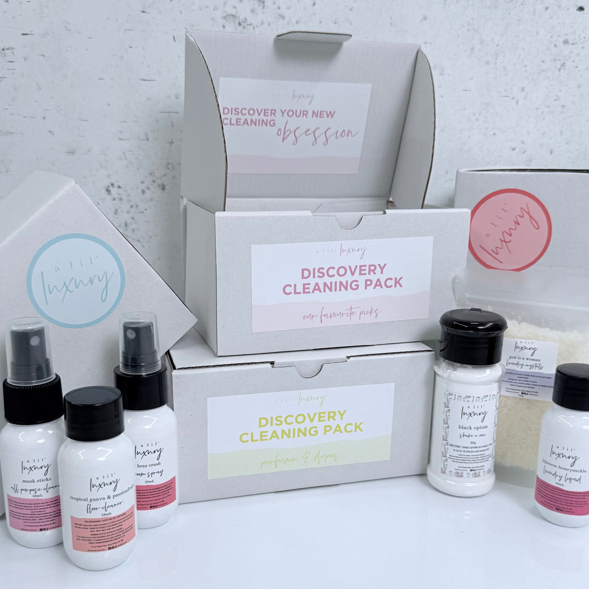 Trial Sized Cleaning Products by A Lil Luxury