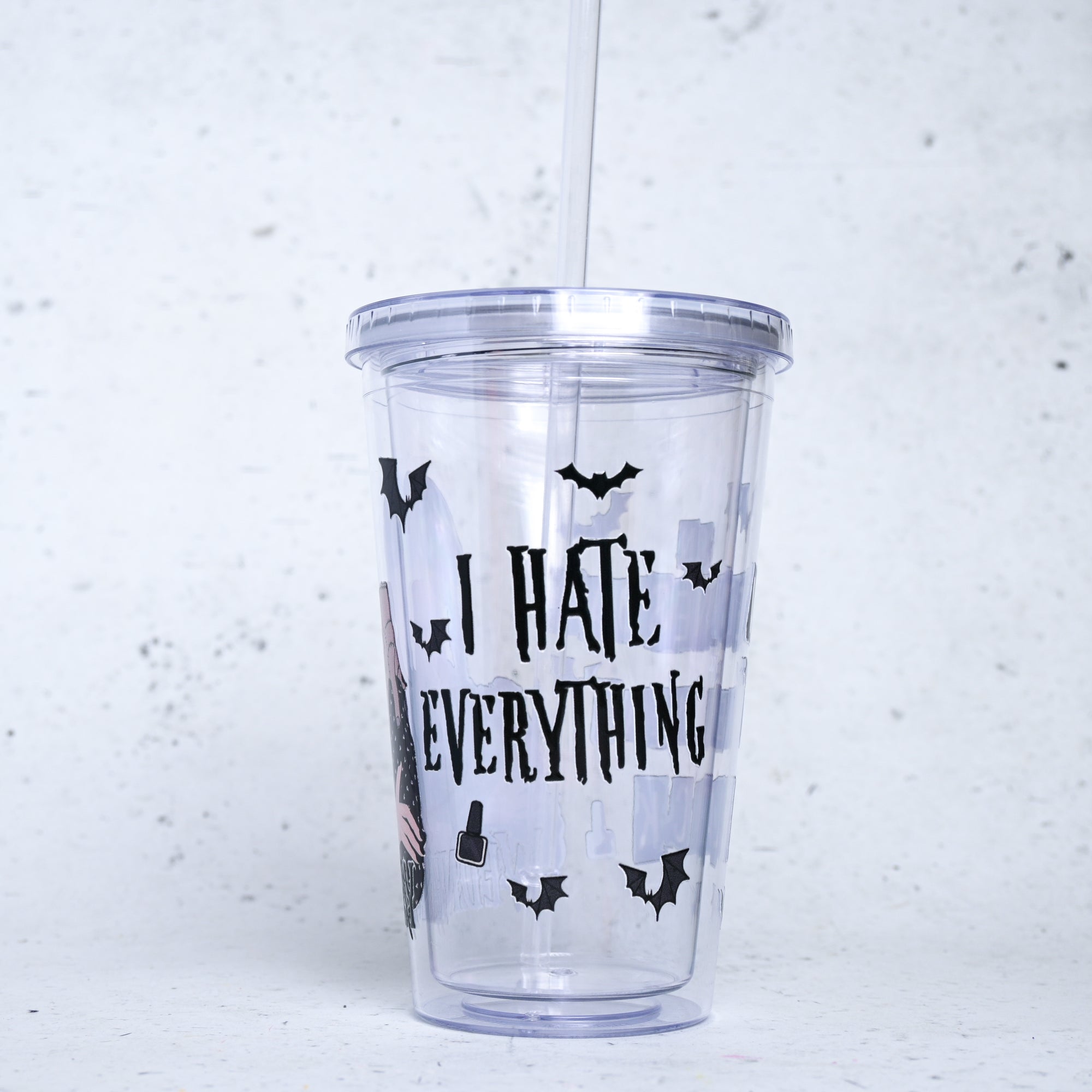 Wednesday Plastic or Glass Tumbler