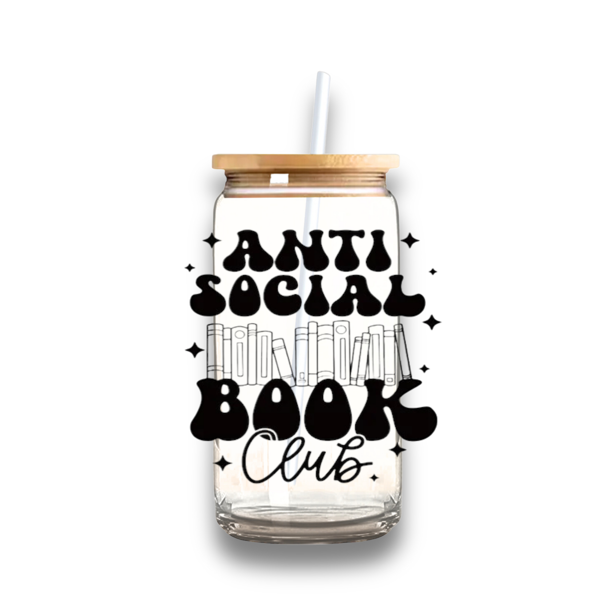 Book Club Glass Drinking Tumbler - A Lil Luxury