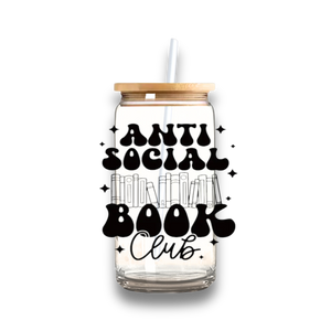 Book Club Glass Drinking Tumbler - A Lil Luxury