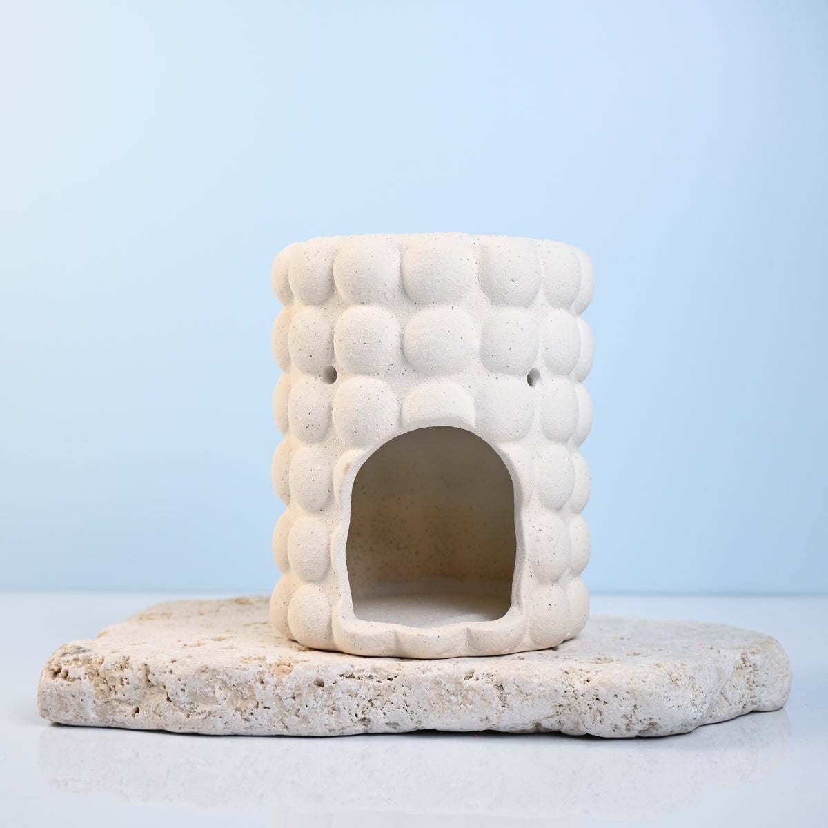Speckled Cream Tealight Warmer