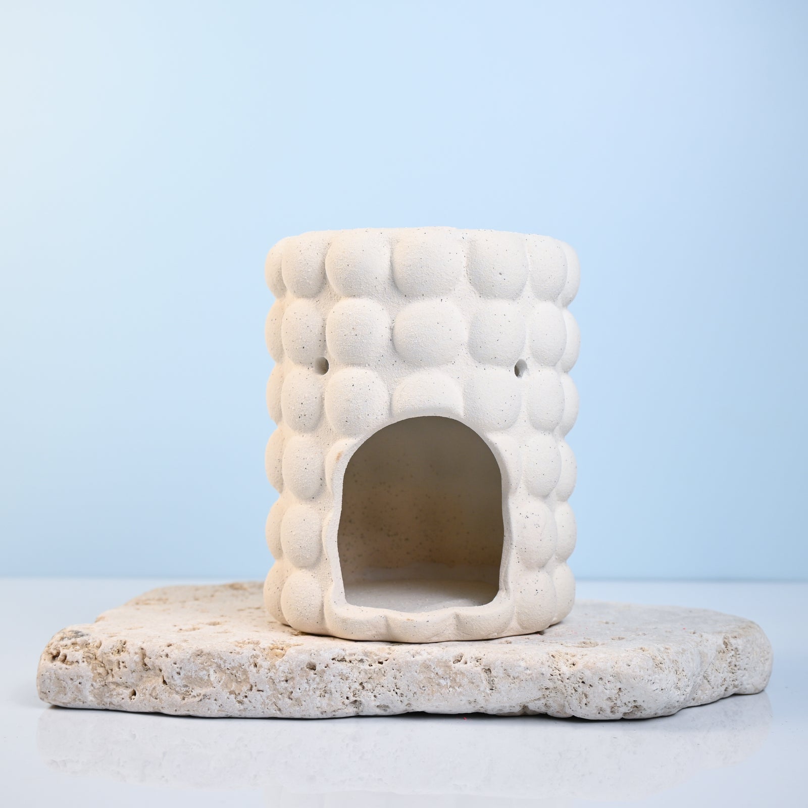 Speckled Cream Tealight Warmer