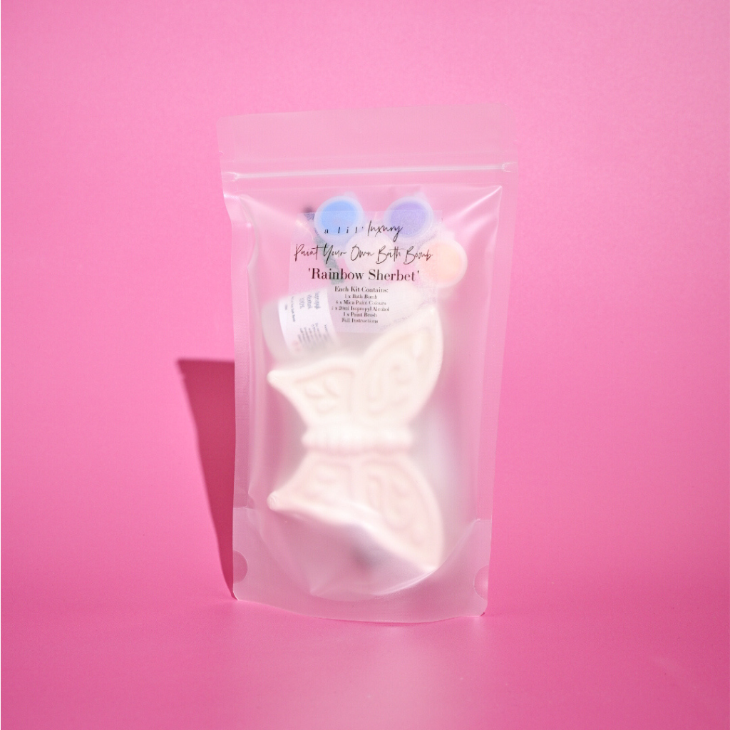 Butterfly DIY At Home Bath Bomb - A Lil Luxury