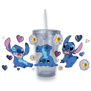 Cheeky Stitch Plastic Tumbler