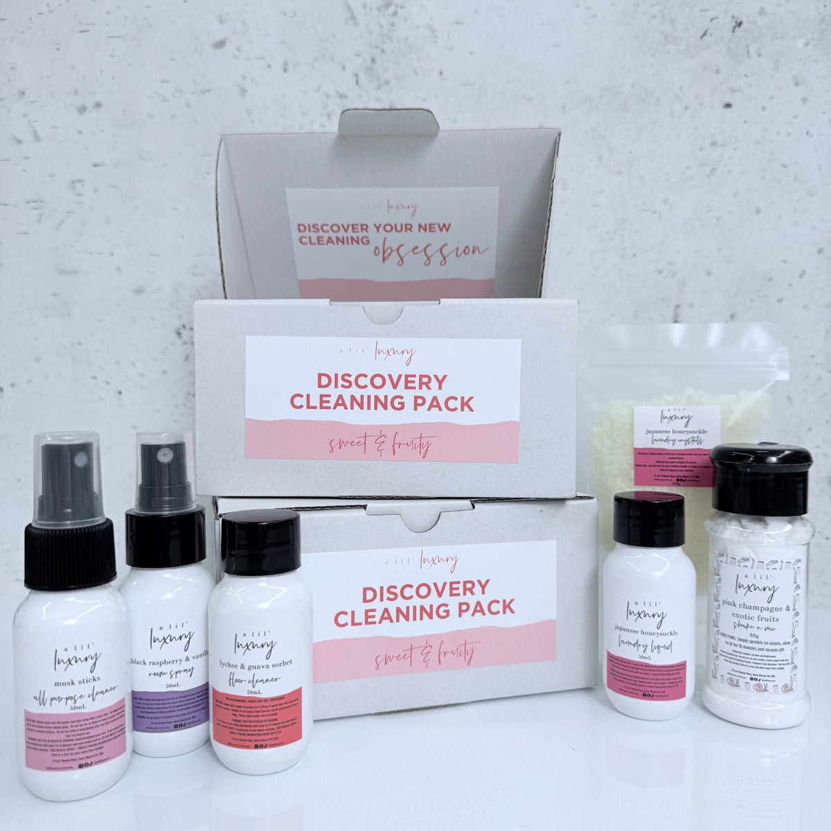 Sweet & Fruity Cleaning Products by A Lil Luxury