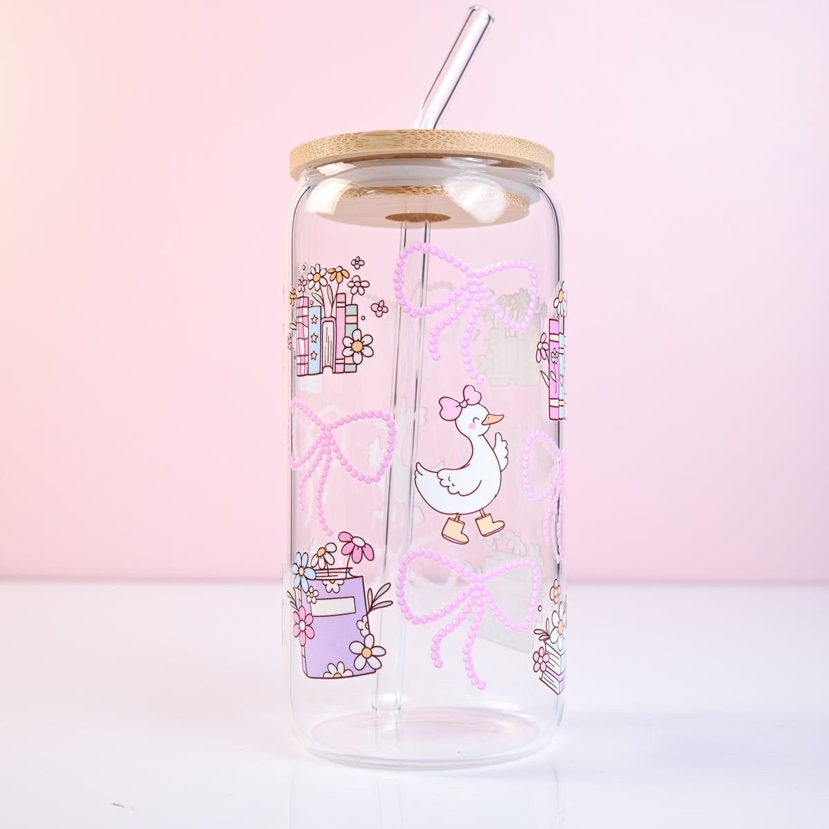 Cute Goose Plastic or Glass Tumbler