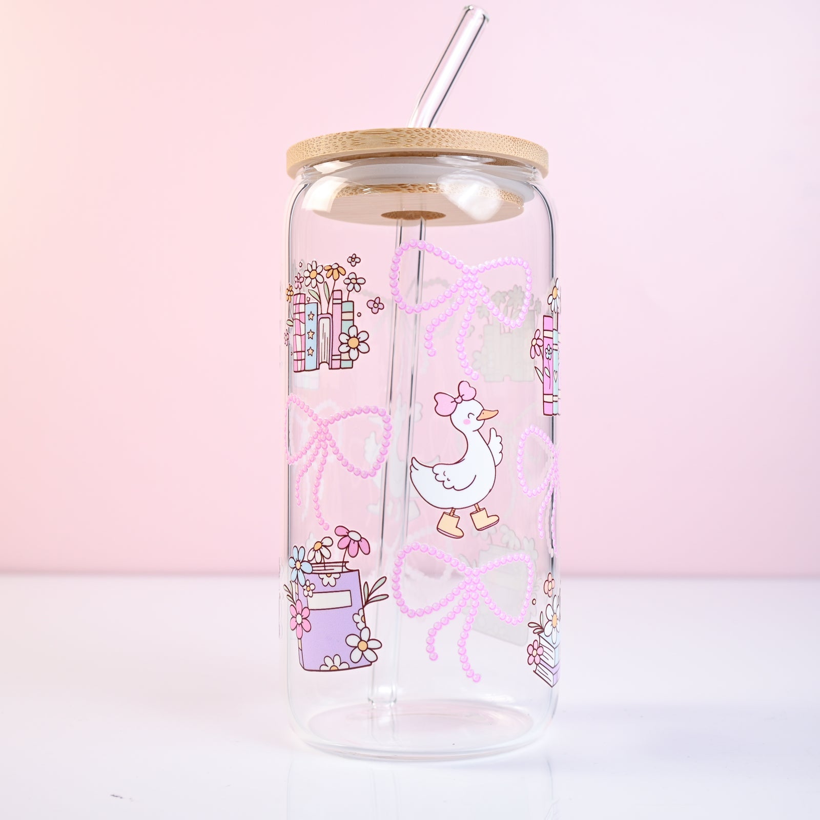 Cute Goose Plastic or Glass Tumbler