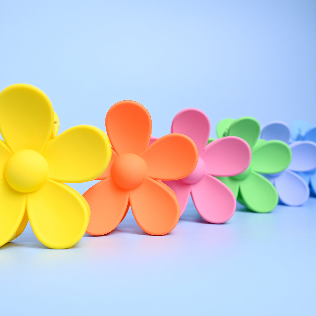 Flower Hair Claw Clip