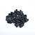 mini black hair clips - a lil luxury