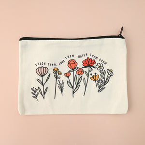 Teacher Canvas Pencil Case