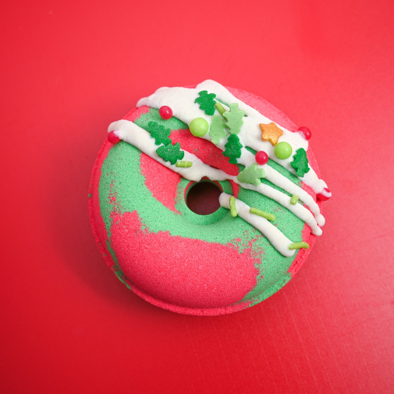 Christmas Donut Bath Bomb