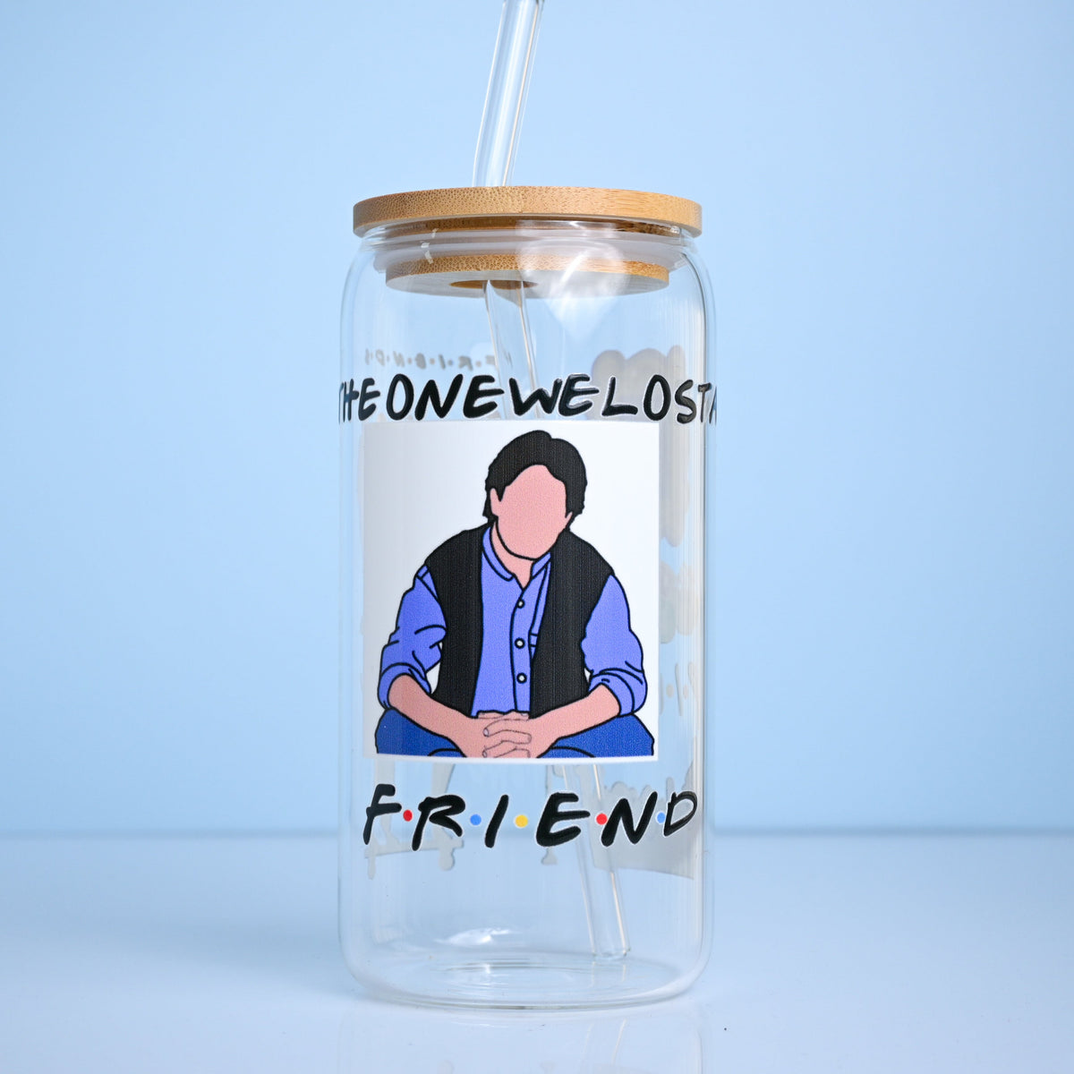 The One We Lost A Friend Glass Tumbler