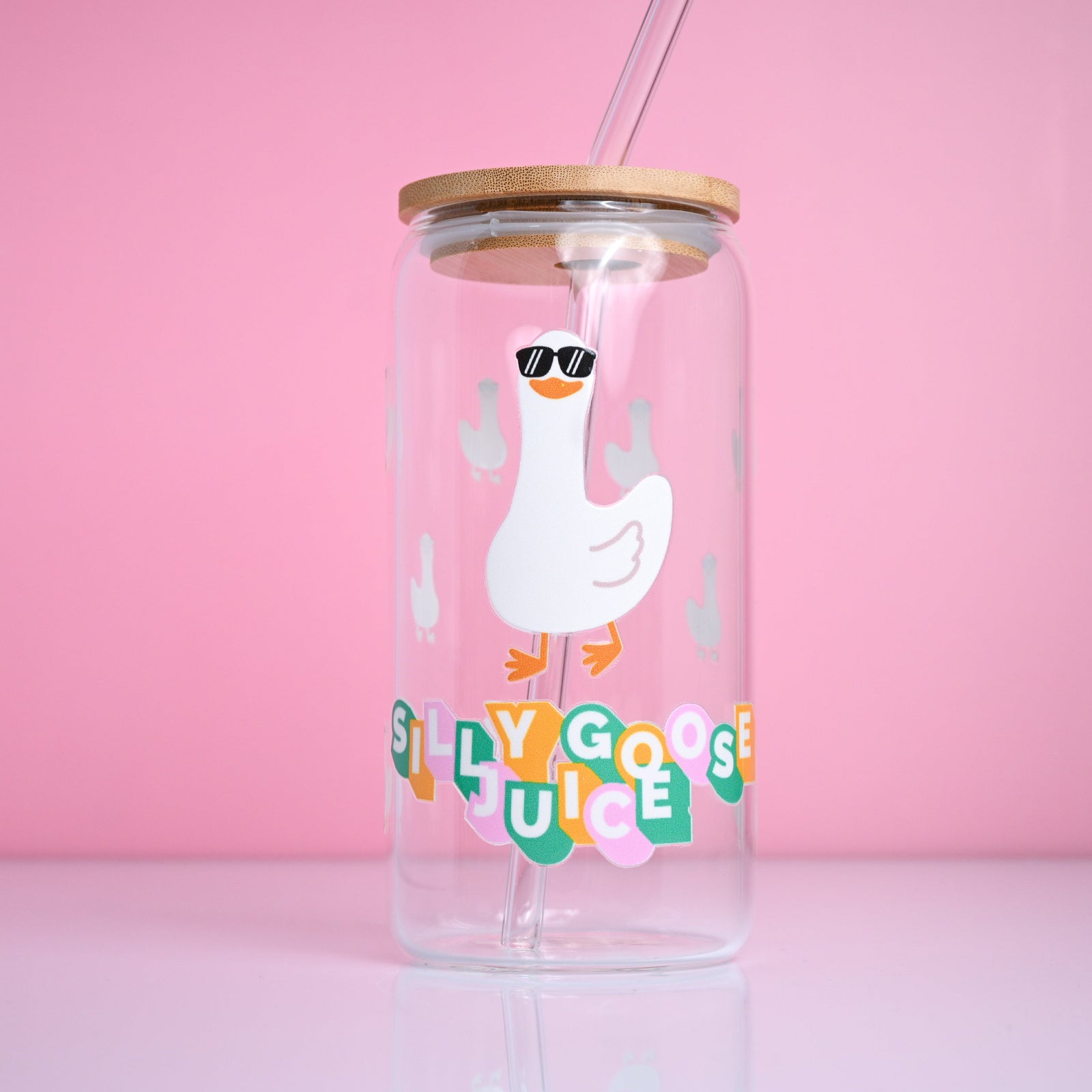 Silly Goose Juice Plastic or Glass Tumbler