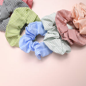 Patterned Hair Scrunchies