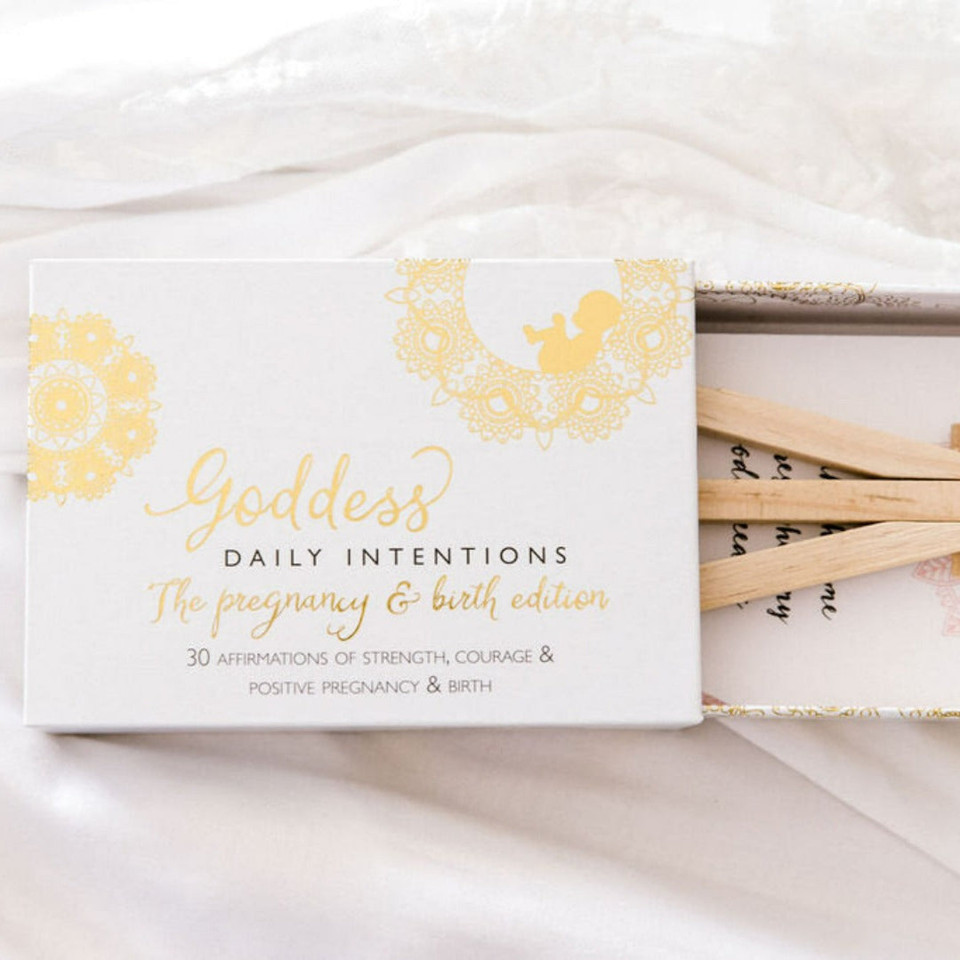 Daily Affirmation Cards - Preganancy Edition