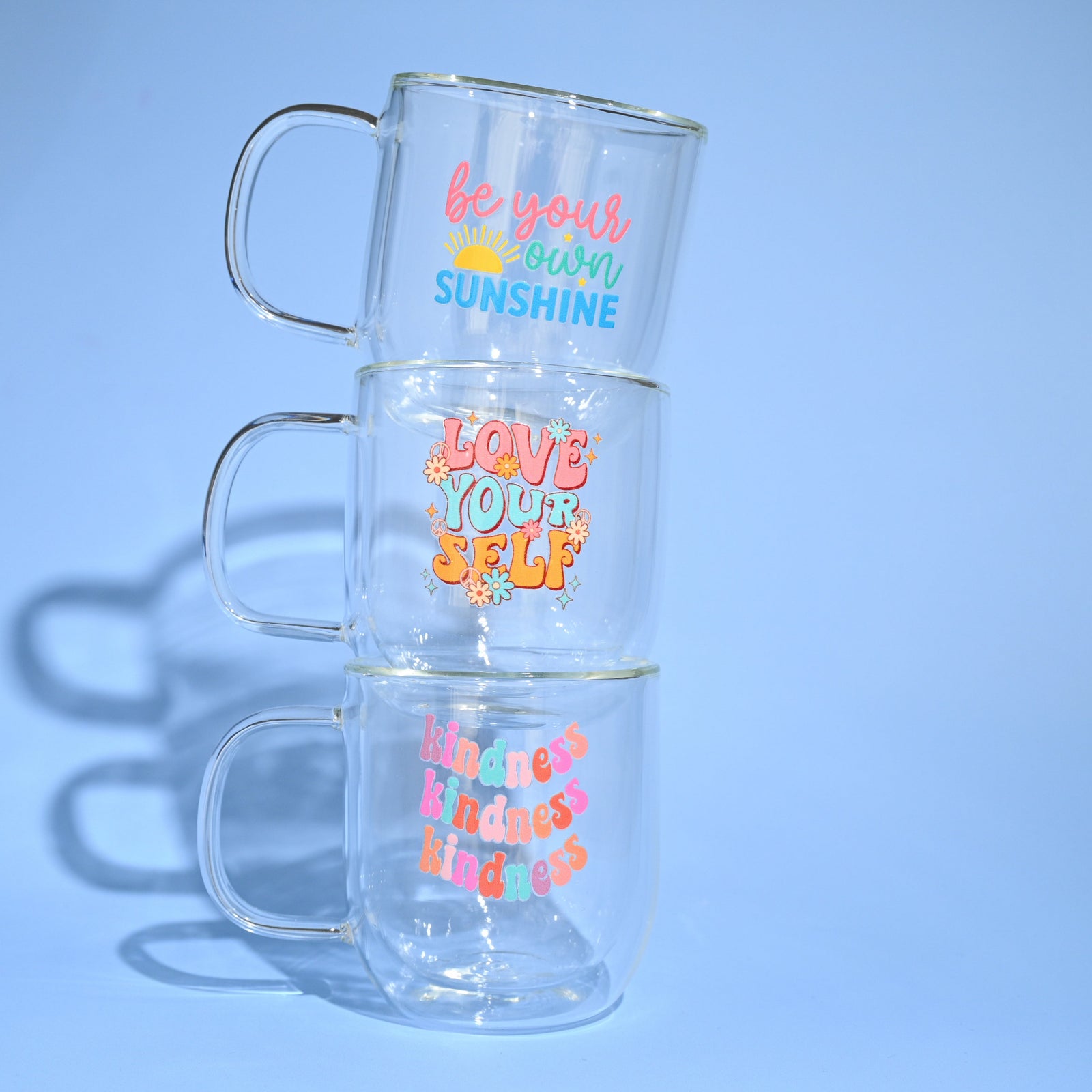 Affirmation Double Wall Glass Mug