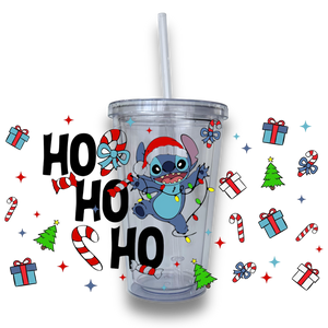 Ho Ho Ho Plastic or Glass Tumbler