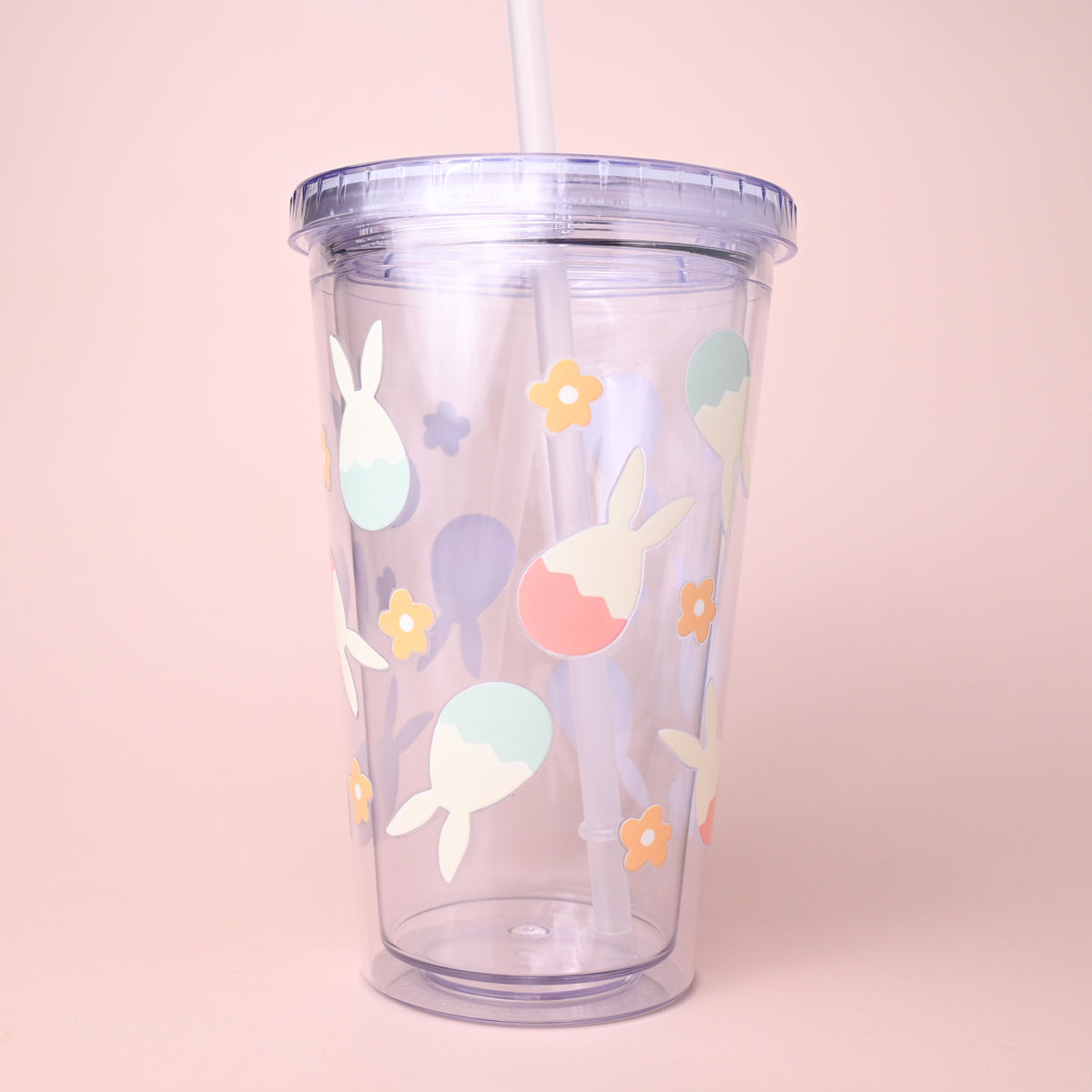 Pastel Eggs Plastic or Glass Tumbler