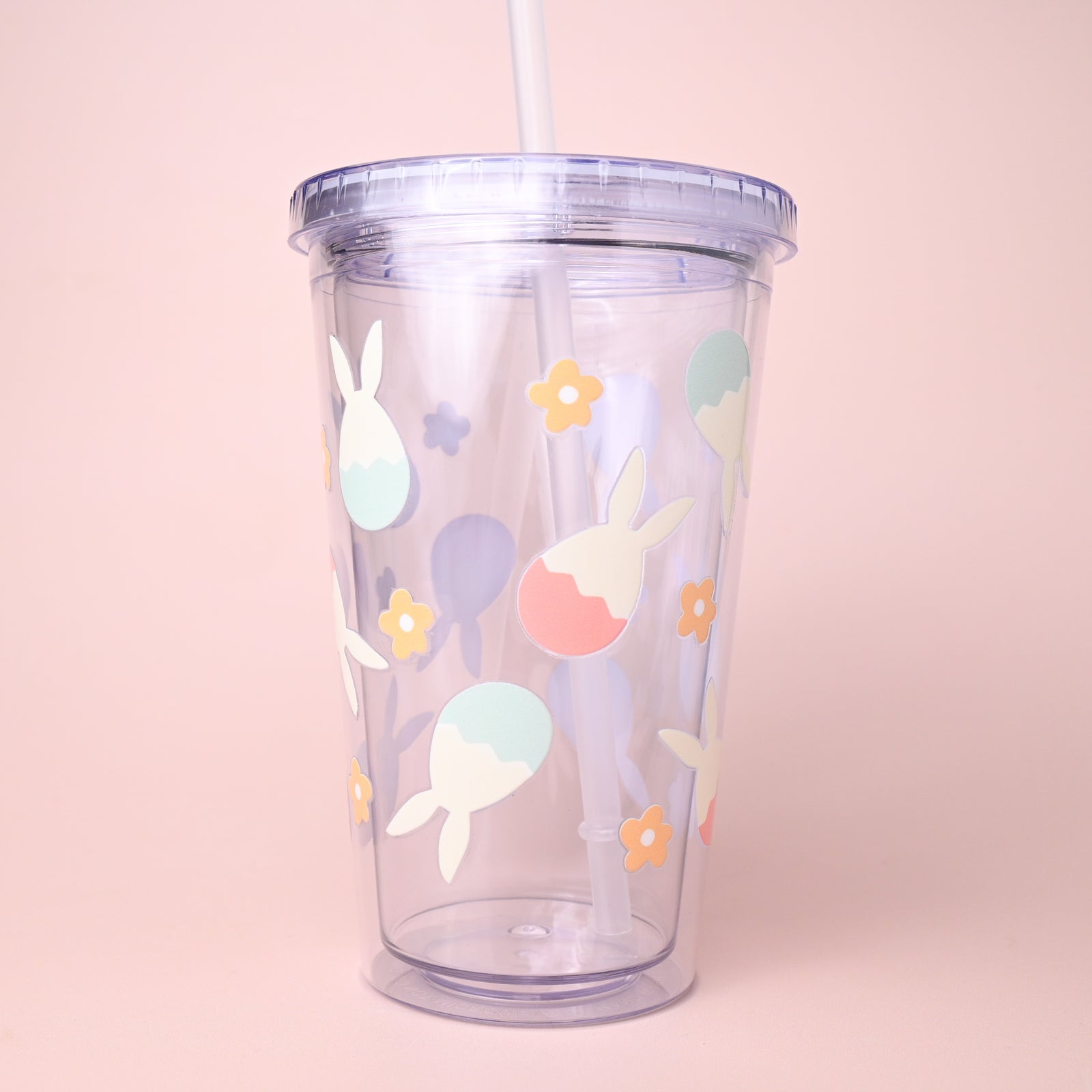 Pastel Eggs Plastic or Glass Tumbler