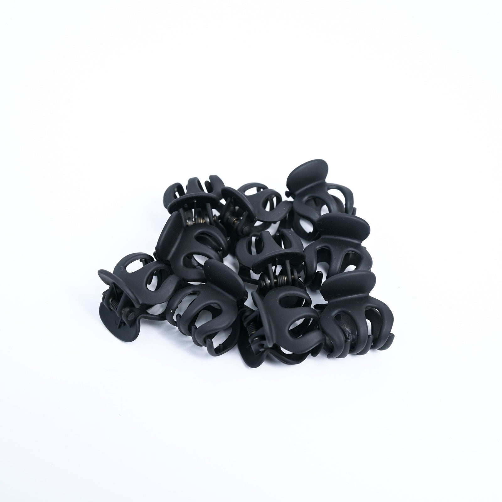 Black Petite Hair Claw Clips