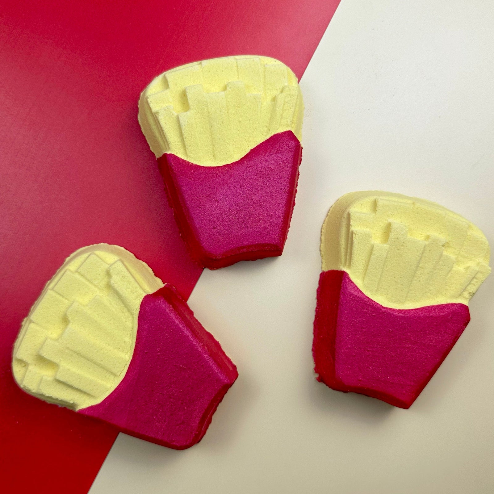 French Fries Bath Bomb by A Lil Luxury