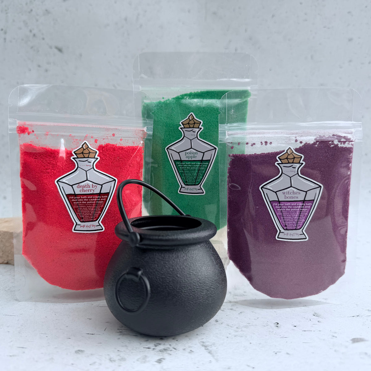 Halloween Bath Dust Potion Pack