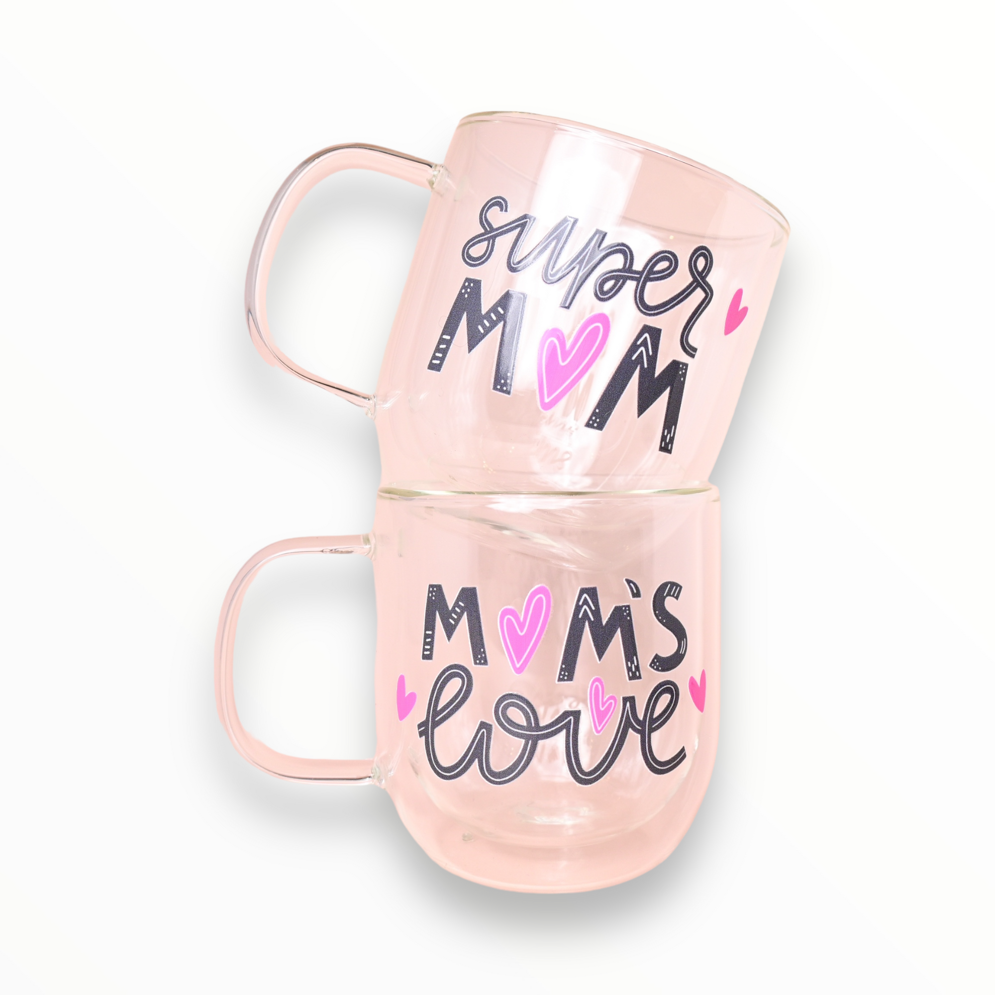 Mother's Day Double Wall Glass Mug