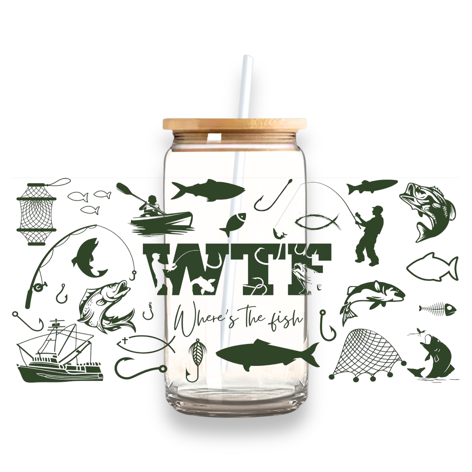 Where Is The Fish Plastic or Glass Tumbler
