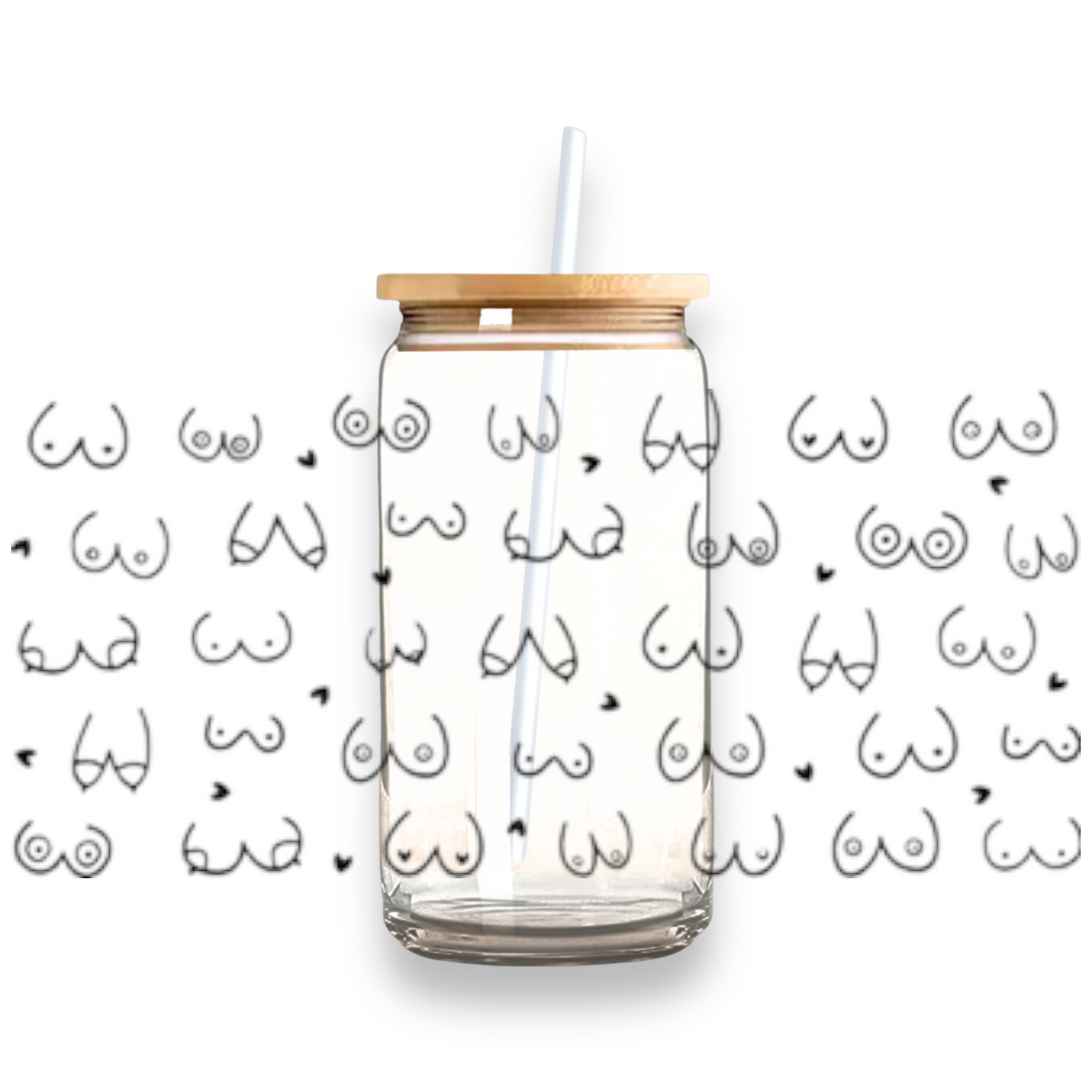 Boobies Plastic or Glass Tumbler