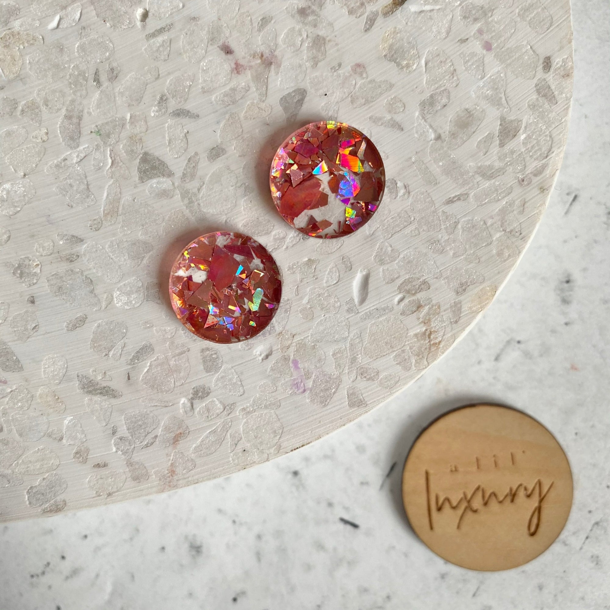 Round Studs A Lil' Luxury